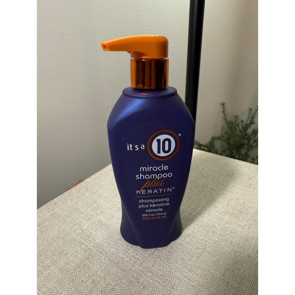 Its a 10 Miracle Shampoo Plus Keratin 10oz Smoothing Strengthening Hair Care